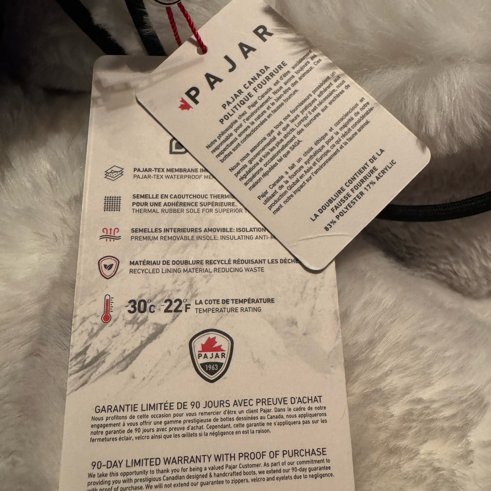 Pajar Black Rugged Sole Boots - Picture 5 of 5